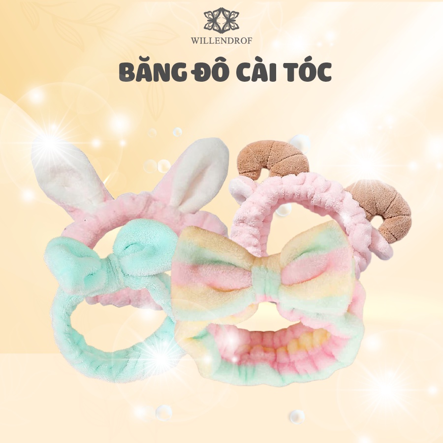 BĂNG ĐÔ CÀI TÓC RỬA MẶT PHONG CÁCH HÀN QUỐC