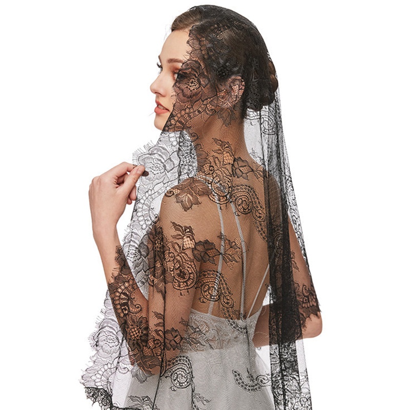 Mạng Che Mặt Phối Ren Dành Cho Nhà Thờ Công Giáo Latin Mastil