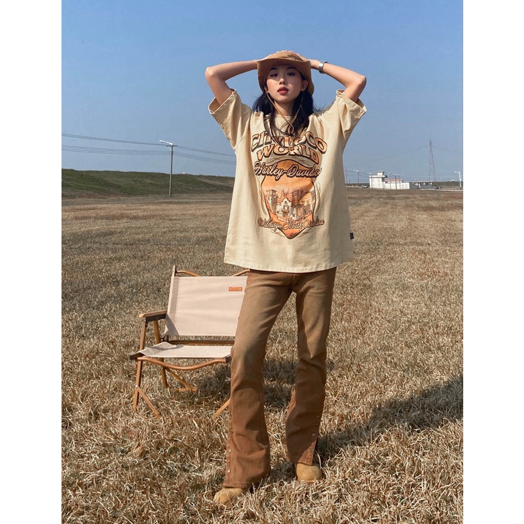 Áo thun cotton form rộng CITY LOCO unisex nam nữ (Ảnh thật/Có sẵn) | BigBuy360 - bigbuy360.vn