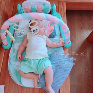 Thảm nhạc đa năng Baby Gym Rack – Hộp Tiếng Anh 100 % – HÀNG XUẤT CHÂU ÂU