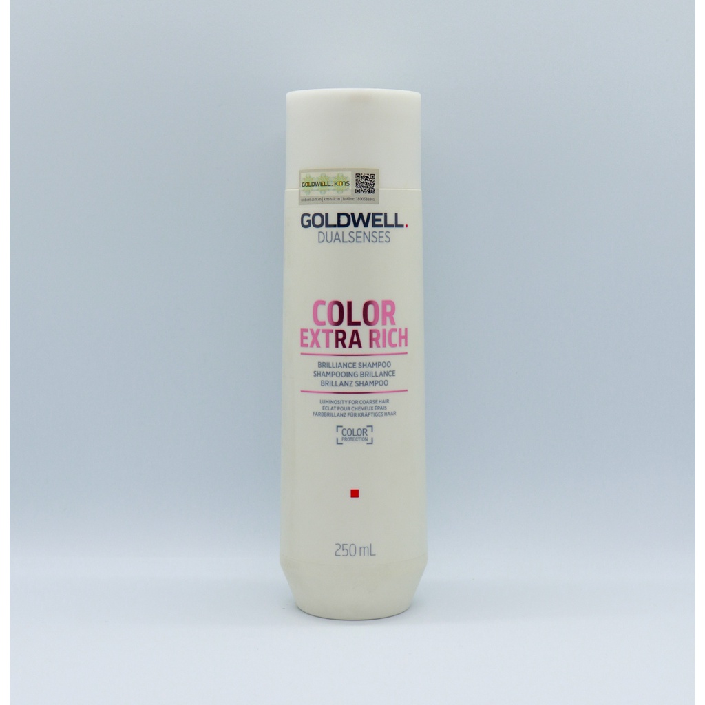 Dầu gội siêu dưỡng màu cho tóc nhuộm Goldwell Color Extra Rich 250ml