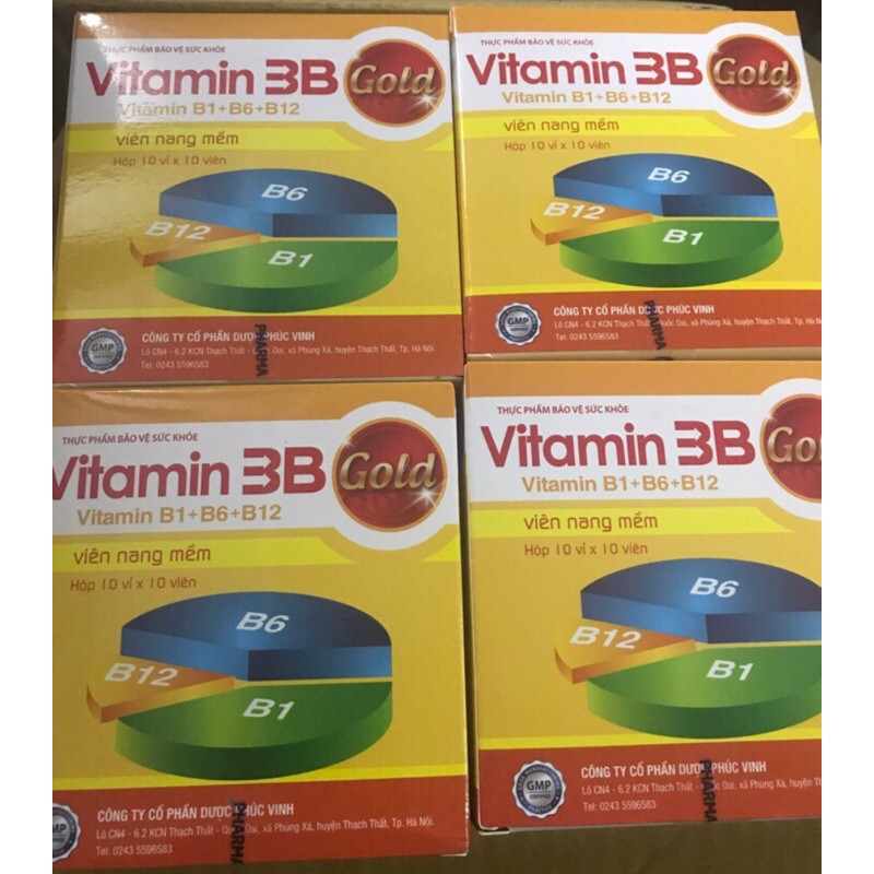 Vitamin 3 B phúc vinh vĩ 10 viên