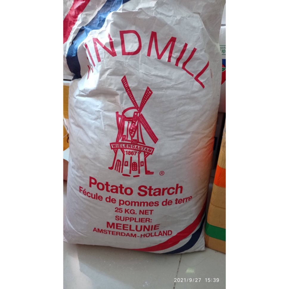 Tinh bột KHOAI TÂY 100% NK HÀ LAN (POTATO STARCH) [túi 500g]