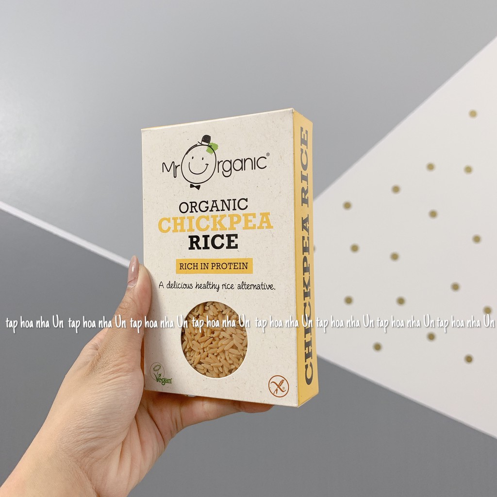 Gạo hữu cơ Mr Organic đủ vị đậu xanh, đậu lăng, đậu gà