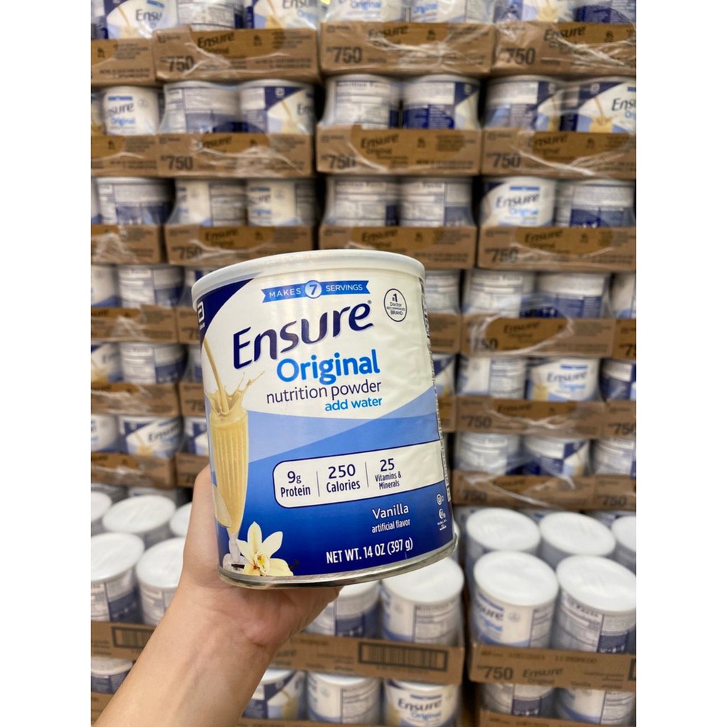 Sữa Bột Ensure Original Nutrition Powder (397g) - Mỹ