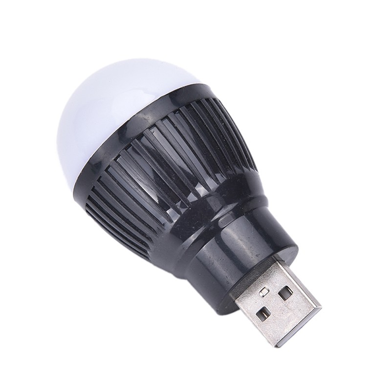 Bóng đèn LED mini ánh sáng trắng nhỏ gọn tiện dụng cổng cắm USB dùng khi đọc sách