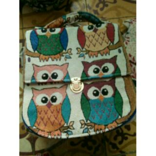 Ví thổ cẩm khóa nút đi làm và dự tiệc- Loại tròn