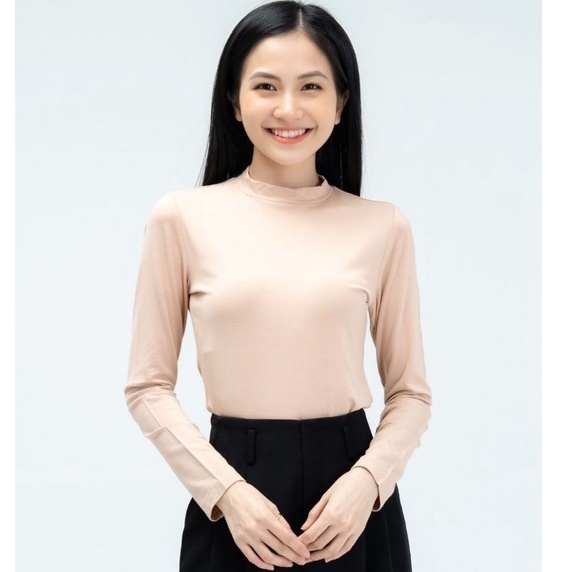 Áo giữ nhiệt Vicci cổ cao 100% cotton nhiều màu