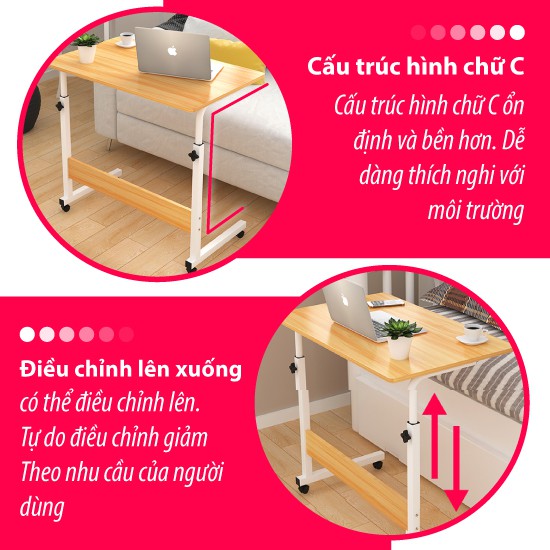 BG Bàn xếp đa năng cao cấp nhiều tiện ích làm việc học tập mẫu T8120 NEW | BigBuy360 - bigbuy360.vn