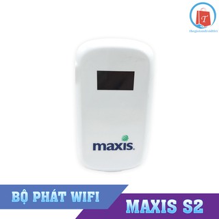  [Siêu rẻ] Bộ Phát Wifi 3G-4G Maxis S2 – Kết Hợp Khe Cắm Thẻ Nhớ-Maxis S2