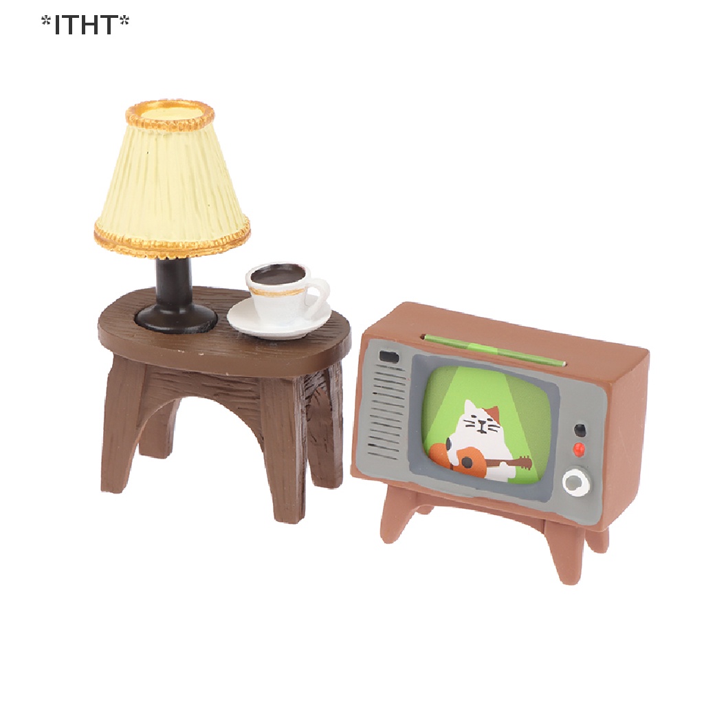 Mô Hình Ghế TV Tỉ Lệ 1: 12 Trang Trí Nhà Búp Bê