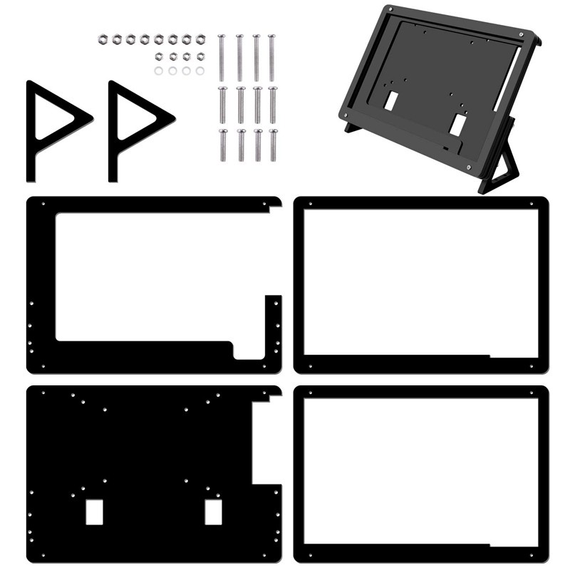 Giá Đỡ Màn Hình Lcd 7 Inch Cho Raspberry Pi 3 El B +