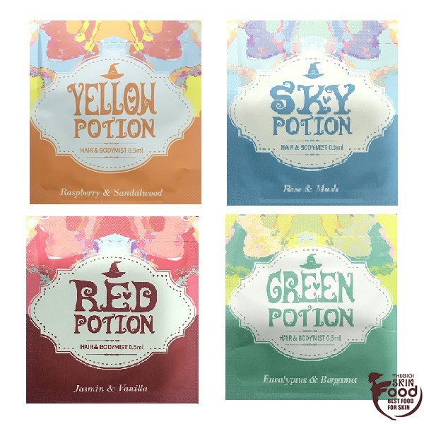 [Sample 0.5ml] Nước Hoa Toàn Thân Và Tóc Bodyholic Potion Hair&Body Mist