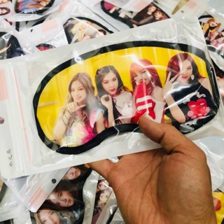 Bịt mắt ngủ kèm gel Blackpink