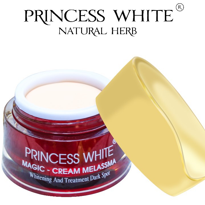 KEM NGỪA NÁM MAGIC PRINCESS WHITE HỘP 20G