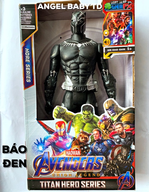 Biệt Đội SIÊU NHÂN ANH HÙNG AVENGERS ( đèn, nhạc)