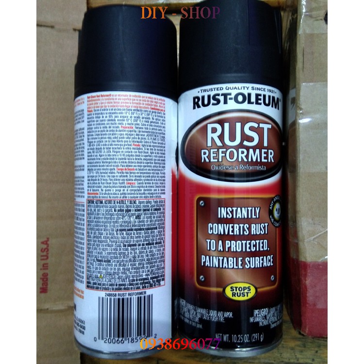Sơn Tái Tạo Lại Bề Mặt Rỉ Sét - Rust Reformer spray