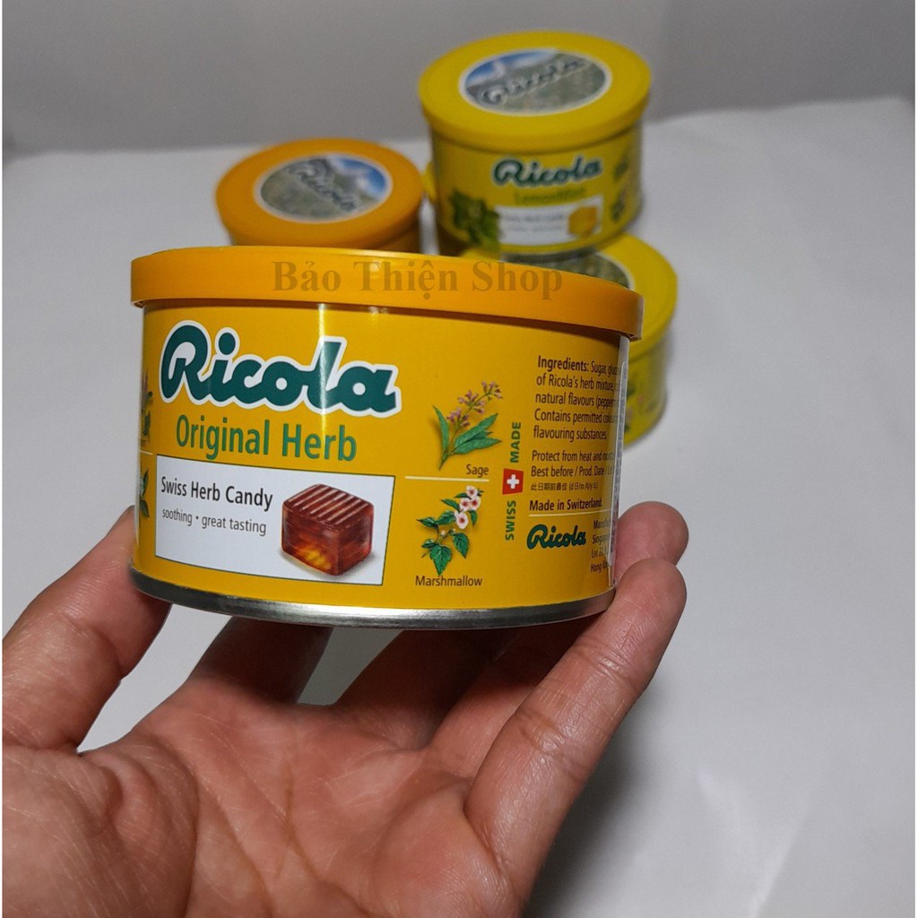 Kẹo Thảo Mộc hiệu Ricola (2 vị) 100g | BigBuy360 - bigbuy360.vn