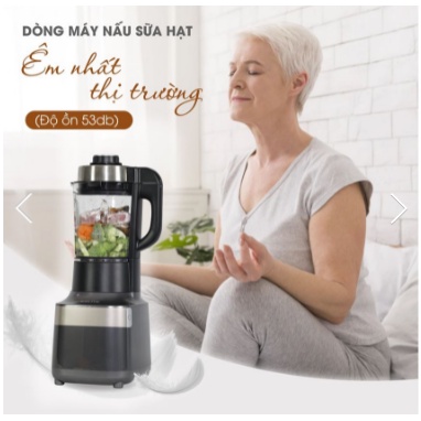 Máy làm sữa hạt đa năng Kalite KL 950, công suất 2700W, 1,75L, nắp cảm biến chống trào