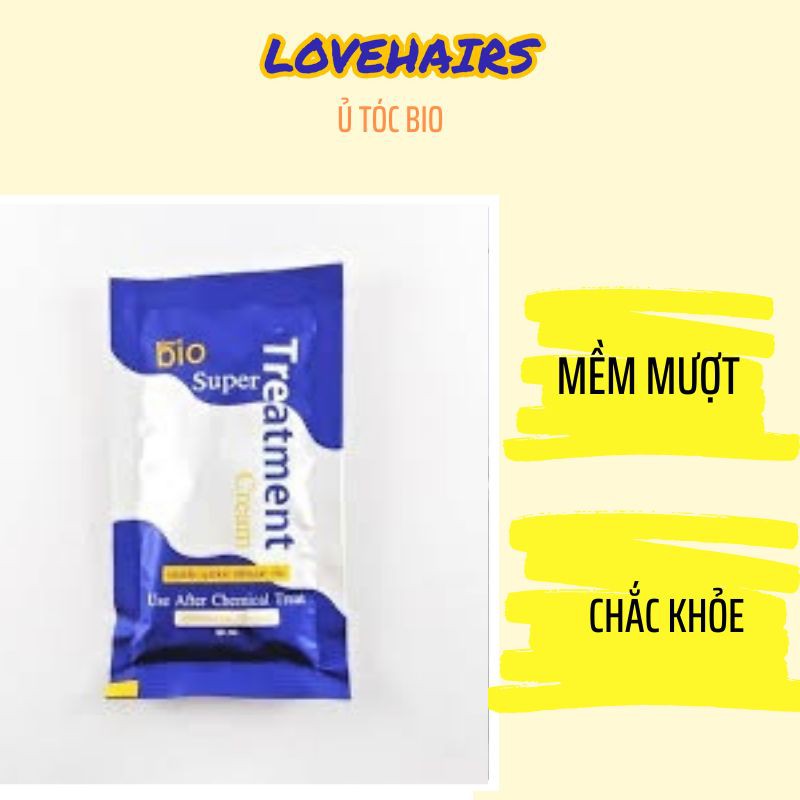 Ủ Tóc Biotin Gold Giúp Nuôi Dưỡng Tóc Đẹp - Tóc Khoẻ - Tóc Tự Tin - Love Hairs