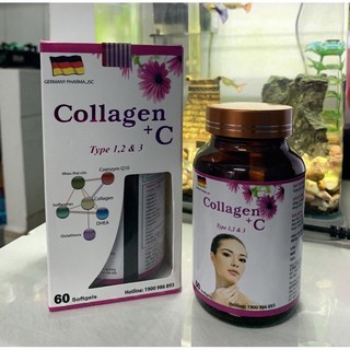 ĐẸP DA SÁNG DA COLLAGEN + C (Lọ 60 viên)