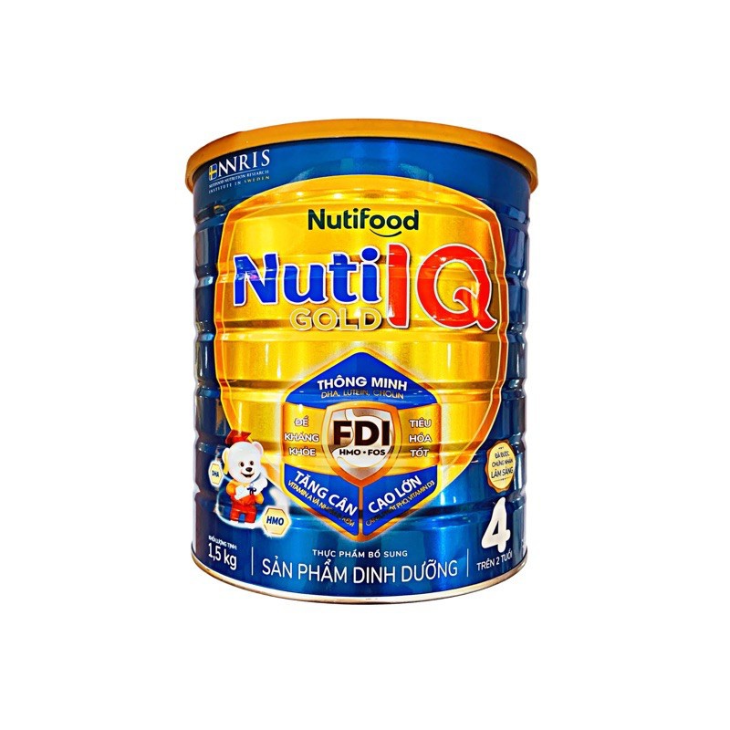 Sữa bột Nutifood IQ Gold 4 1.5kg Mới