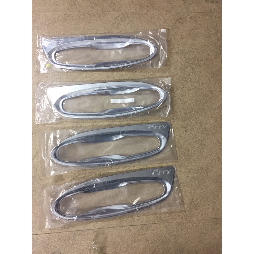 Bộ 4 ốp hõm cửa Honda CITY 2013 mạ crom cáo cấp