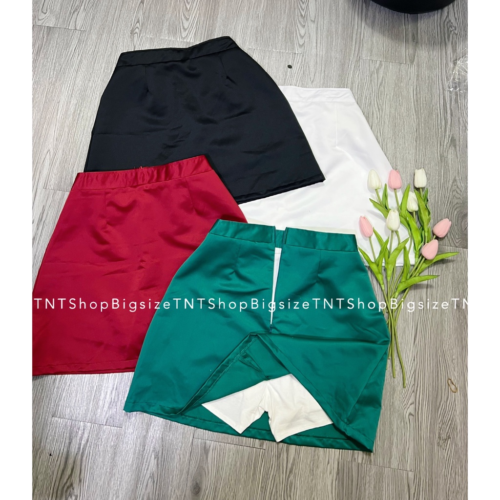 CHÂN VÁY GẤM FORM A TNT SHOP BIGSIZE 60KG 90KG