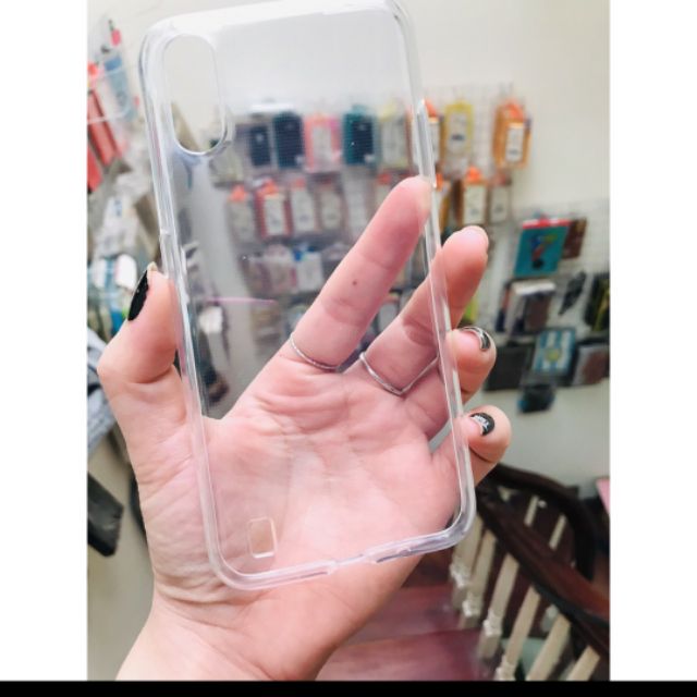 Ốp lưng Samsung A01 dẻo trong suốt