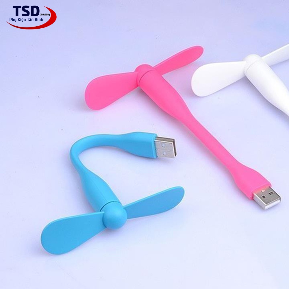 Combo Đèn Led USB &amp; Quạt Mini Siêu Mát