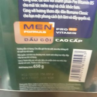 Dầu gội Romano 650g