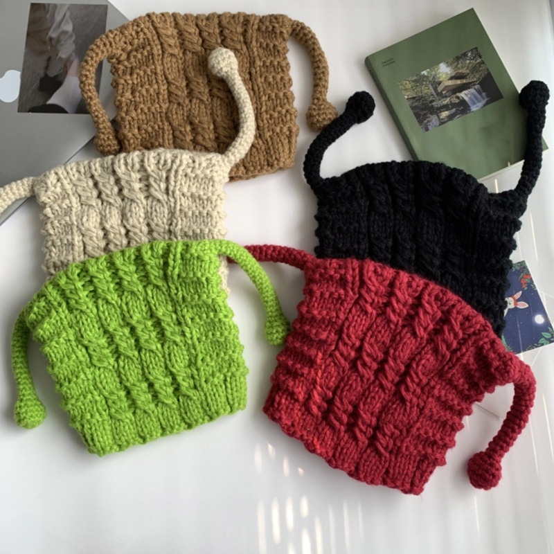 Mũ Dệt Kim Hình Quái Vật Nổi Tiếng HAN Internet Phù Hợp Làm Quà Hóa Trang Mùa Đông Cho Adu