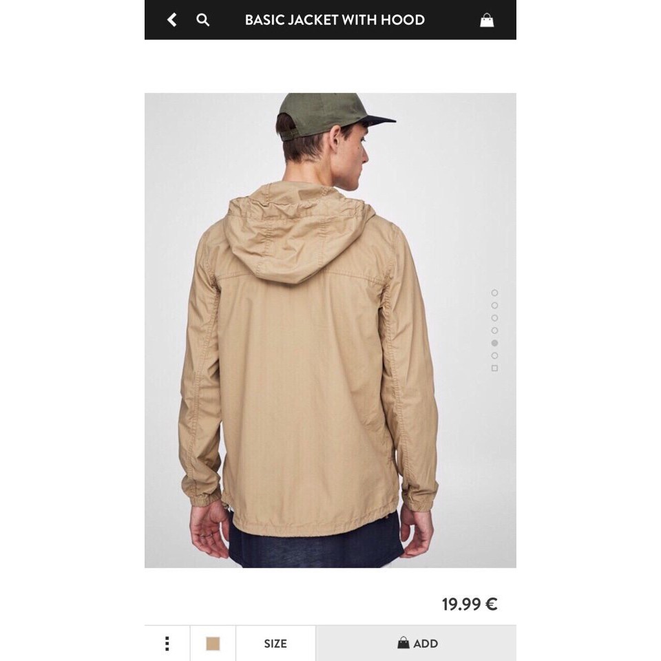 [Thanh lý] Áo gió chống nước P&B size S,M | BigBuy360 - bigbuy360.vn