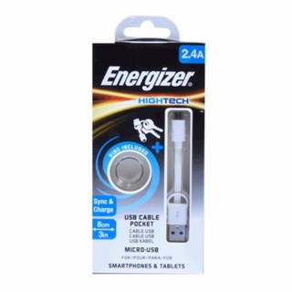 Cáp MicroUSB Energizer HT Pocket C21UBMCAB