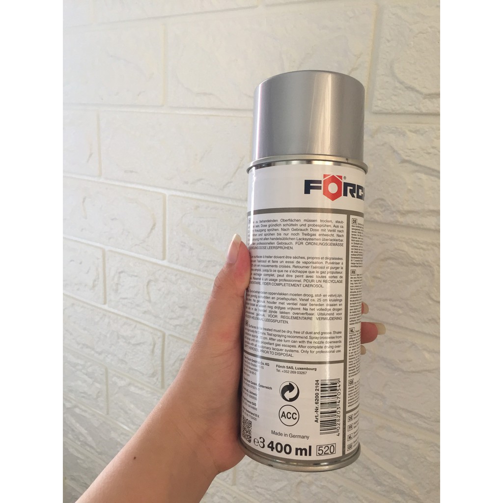 Sơn chống cháy pô Forch Zink Spray Hell  400ml