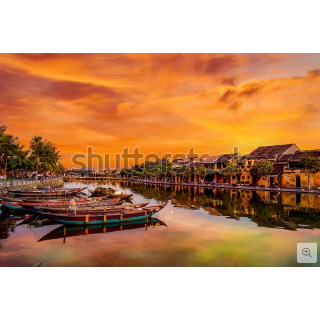 Tranh dán tường tổng hợp địa danh Việt Nam 3D in theo kích thước yêu cầu – Không giới hạn kích thước.