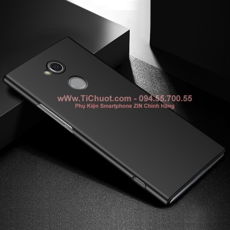Ốp lưng Sony XA2 Ultra nhựa cứng màu phủ nhung mịn