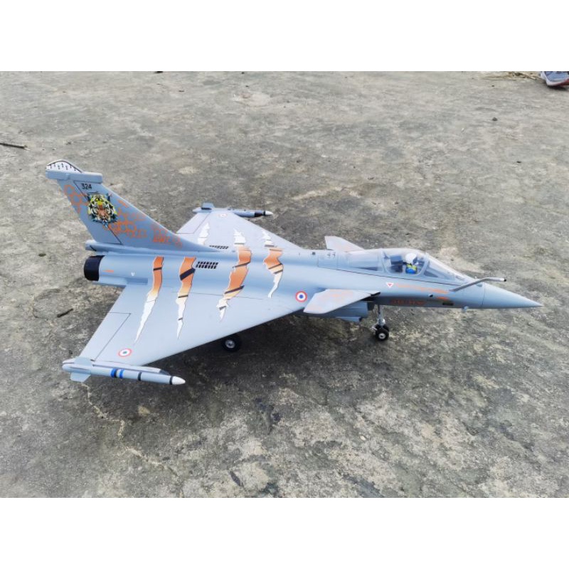 Máy Bay điều khiển Rafele 64mm FMS càng CNC siêu chất