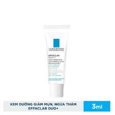 Bộ sản phẩm 3 Tuýp Duo+ 3ml (Có màu) + 1 Tẩy trang Giảm Nhờn, Giảm Mụn Ngừa Thâm 12h La Roche-Posay Effaclar Duo+