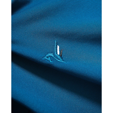 Áo polo coolmax, áo thun nam ngắn tay phối bo cổ thêu ngực logo TORANO TP702