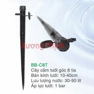 Bộ 20 Béc tưới 8 tia