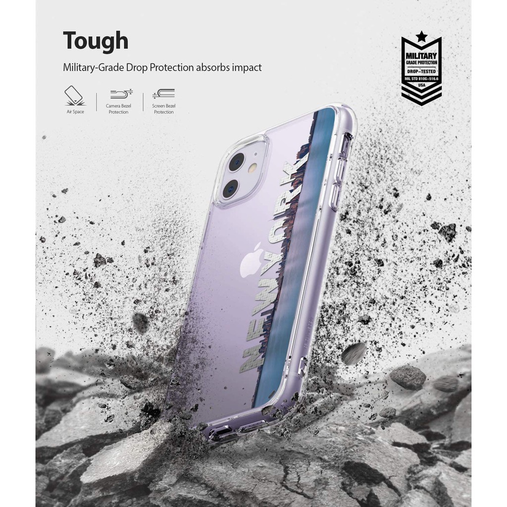 [THIẾT KẾ MỚI] Ốp lưng iPhone 11 / Pro / Pro Max Ringke Fusion Design - Nhập khẩu Hàn Quốc