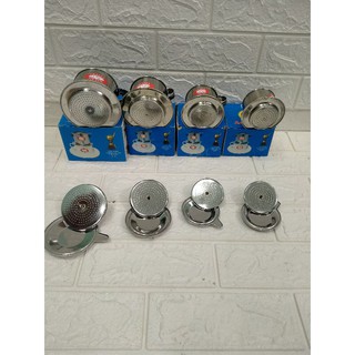 Phin pha cà phê inox vặn ,các số