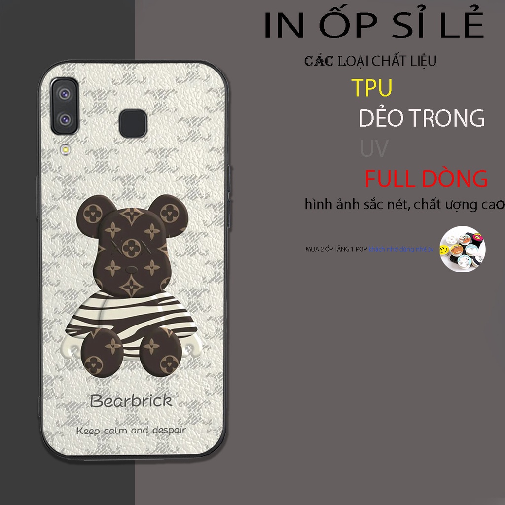 Ốp lưng điện thoại Samsung a8 star Bear.brick phong cách mới