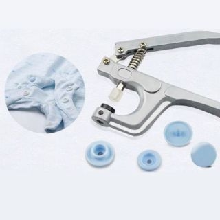 Kìm bấm cúc nhựa (T3,T5,T8) tặng 10 cúc bấm