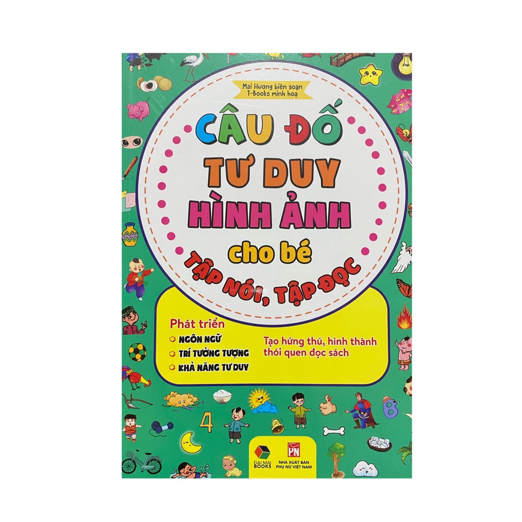 Sách - Trọn bộ thơ truyện câu đố cho bé tập nói tập đọc