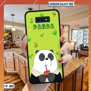Ốp Samsung Galaxy S10E - lưng nhám viền dẻo ngộ nghĩnh