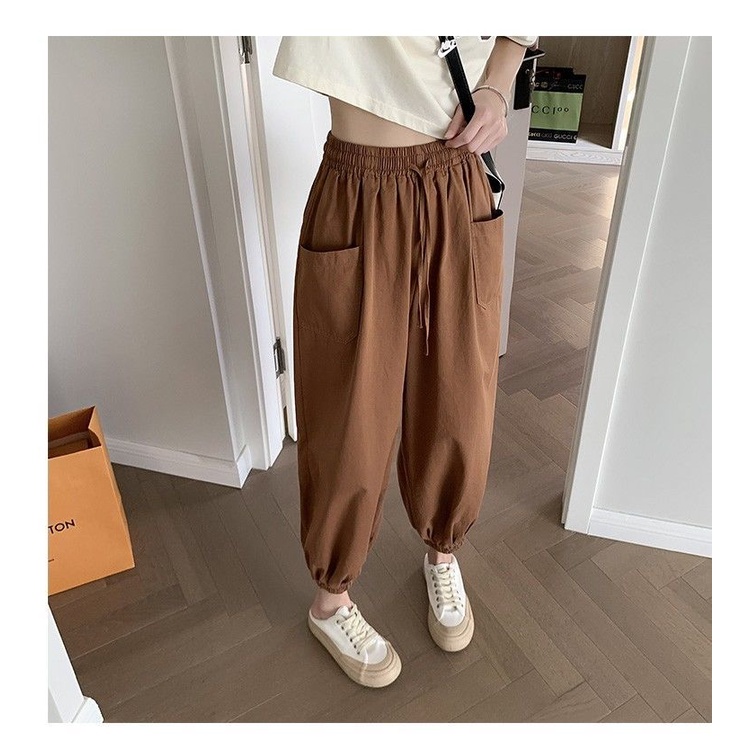 Quần Dài Ống Rộng Họa Tiết Cà Rốt Thời Trang Cho Nữ