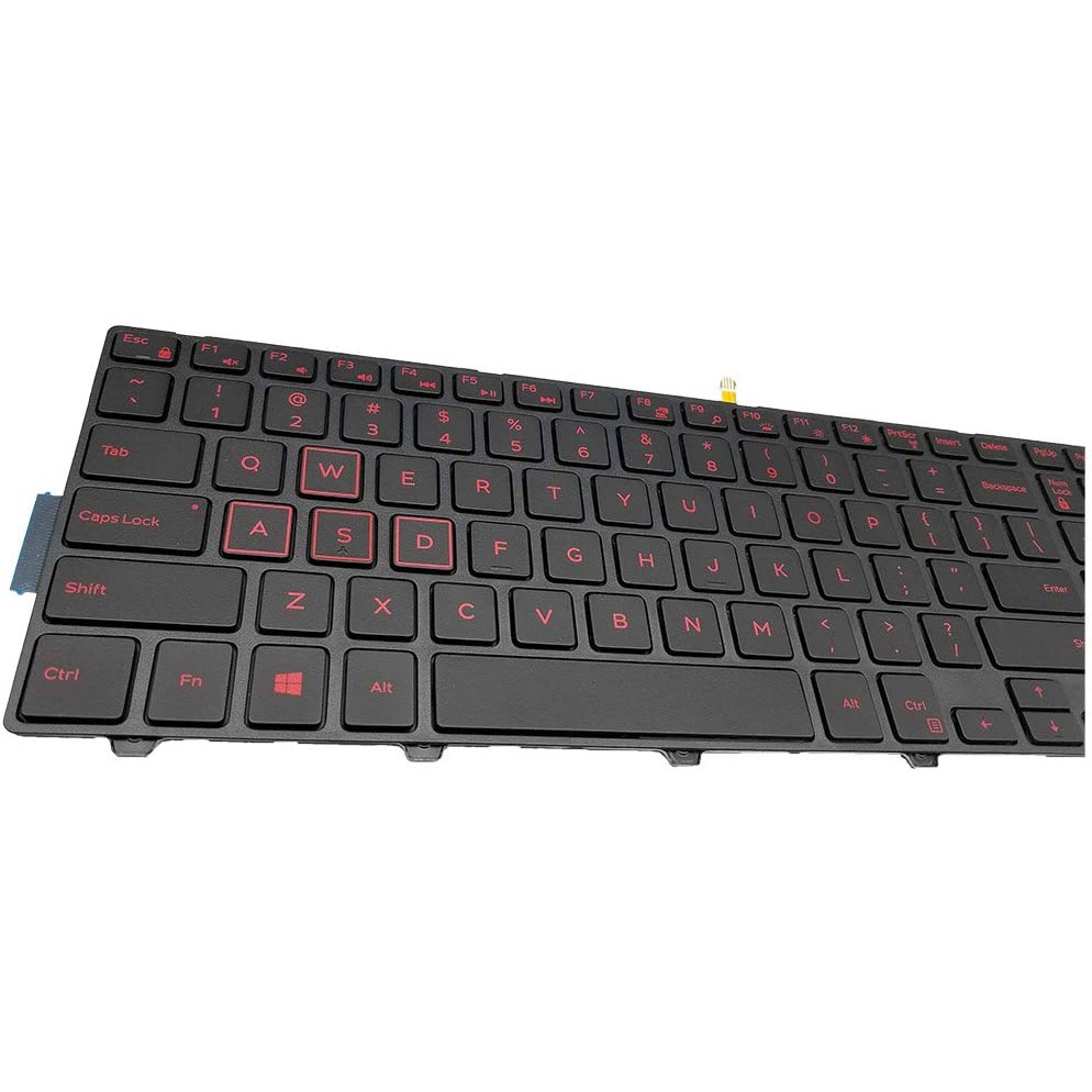 Bàn phím Laptop DELL Inspiron 15-5577 15-5576 7559 7557 P57F keyboard LED Đỏ