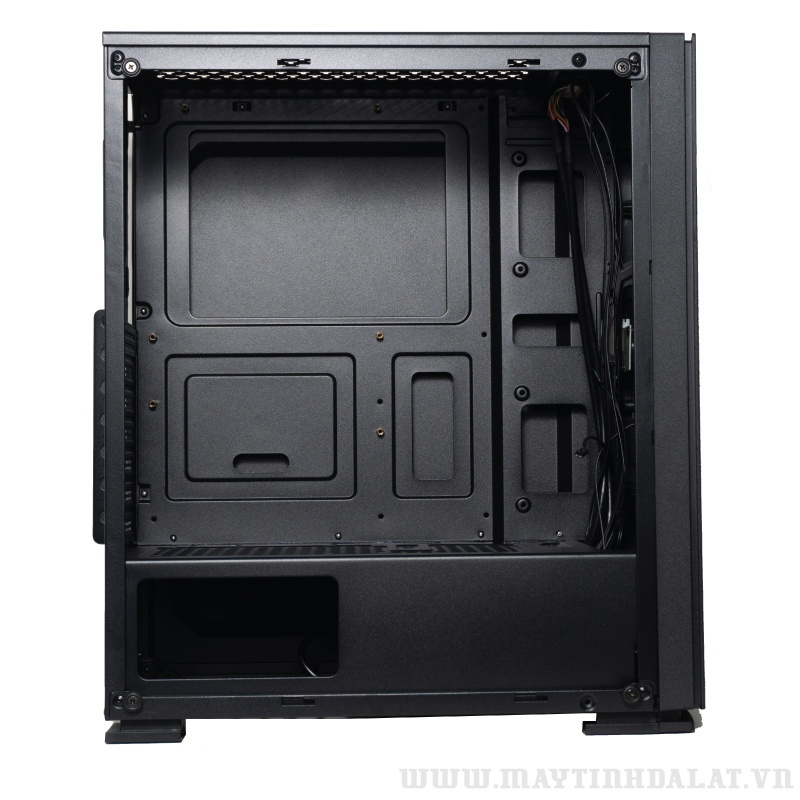Vỏ case máy tính gaming hông mica GCC203 size ATX KHÔNG QUẠT giá rẻ 399k